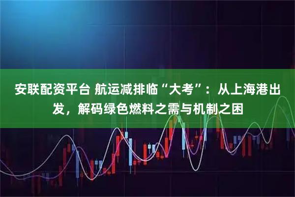 安联配资平台 航运减排临“大考”：从上海港出发，解码绿色燃料之需与机制之困